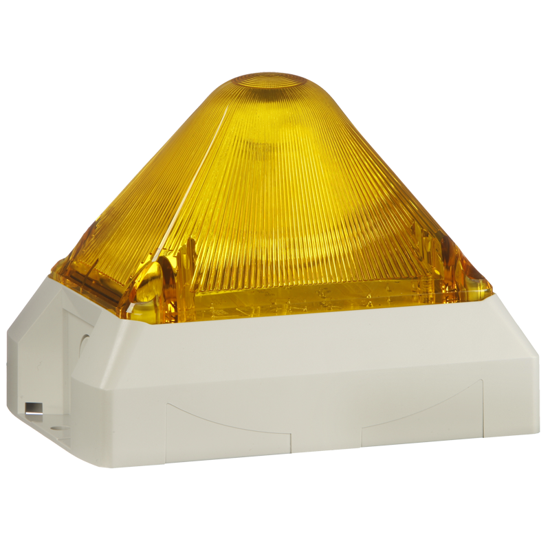 Des lampes à éclairs de signalisation sur le tapis à bagage d’un aéroport international